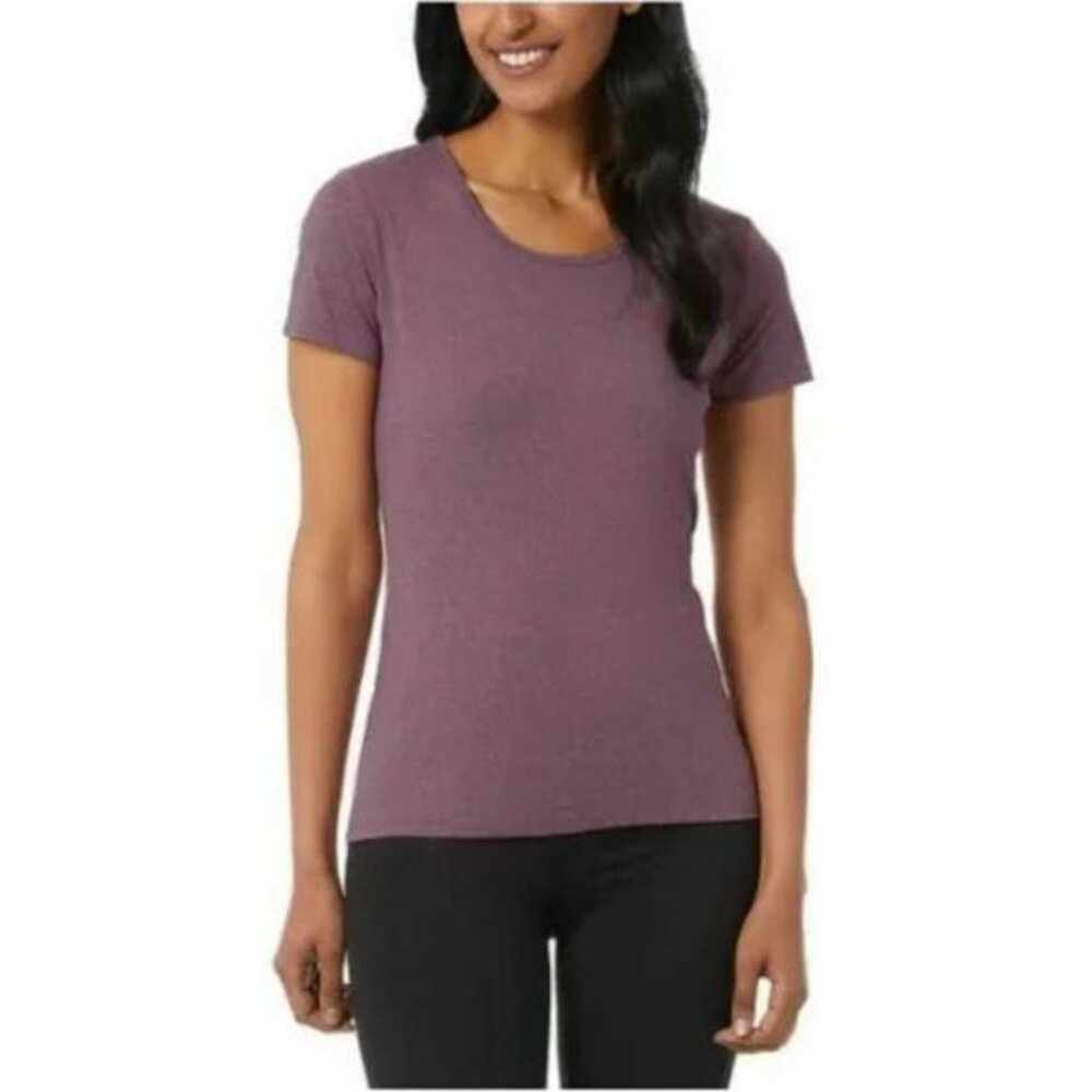 32 Degrees Women's Top Cool Short Sleeve T-Shirts 3-Pack (Multi, Medium) - Picture 4 of 5